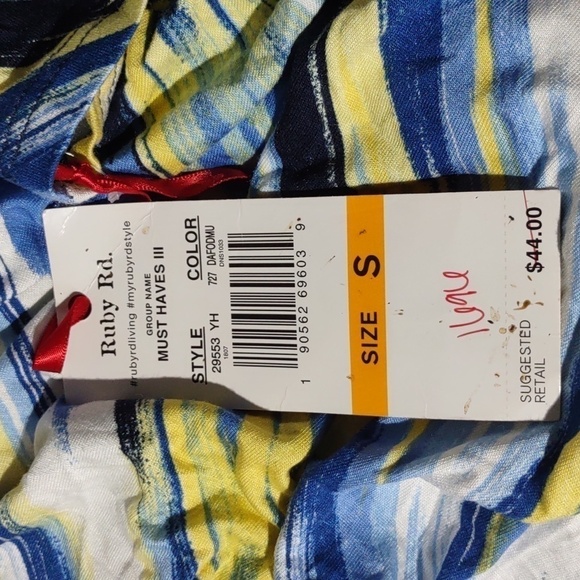 Ruby Rd Multicolor Top Women's Size Small - Picture 8 of 8